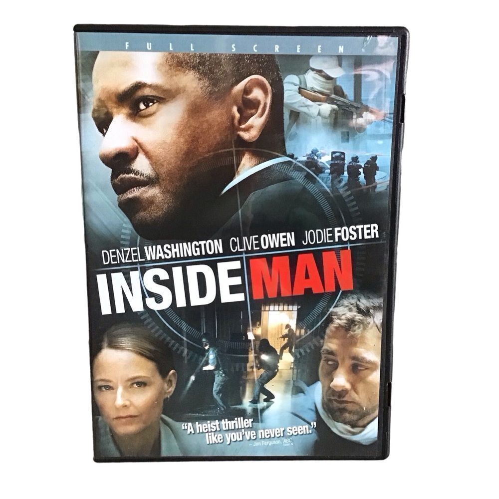 Inside Man DVD Thriller - 5/$20